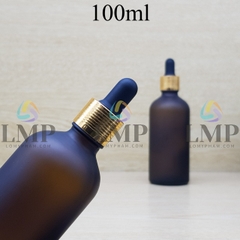 Chai tinh dầu phun mờ nắp bóp khoen nhôm 100ml