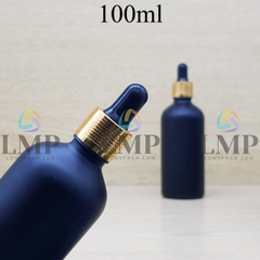 Chai tinh dầu phun mờ nắp bóp khoen nhôm 100ml