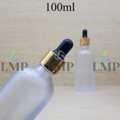 Chai tinh dầu phun mờ nắp bóp khoen nhôm 100ml