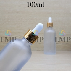 Chai tinh dầu phun mờ nắp bóp khoen nhôm 100ml