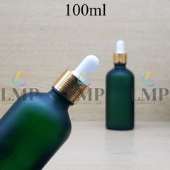 Chai tinh dầu phun mờ nắp bóp khoen nhôm 100ml