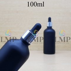 Chai tinh dầu phun mờ nắp bóp khoen nhôm 100ml