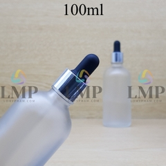 Chai tinh dầu phun mờ nắp bóp khoen nhôm 100ml