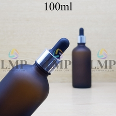 Chai tinh dầu phun mờ nắp bóp khoen nhôm 100ml