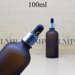 Chai tinh dầu phun mờ nắp bóp khoen nhôm 100ml
