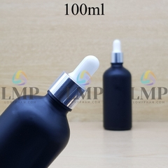 Chai tinh dầu phun mờ nắp bóp khoen nhôm 100ml