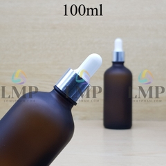 Chai tinh dầu phun mờ nắp bóp khoen nhôm 100ml