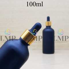 Chai tinh dầu phun mờ nắp bóp khoen nhôm 100ml