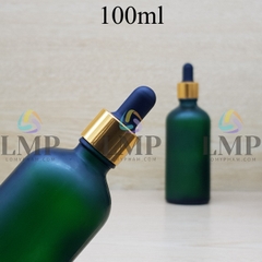 Chai tinh dầu phun mờ nắp bóp khoen nhôm 100ml