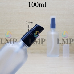 Chai tinh dầu phun mờ đầu xịt giọt 2 viền 100ml