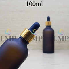 Chai tinh dầu phun mờ nắp bóp khoen nhôm 100ml