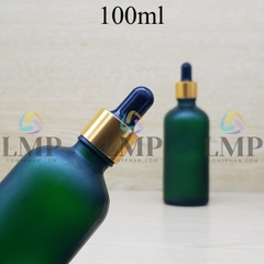 Chai tinh dầu phun mờ nắp bóp khoen nhôm 100ml
