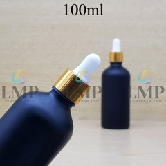 Chai tinh dầu phun mờ nắp bóp khoen nhôm 100ml