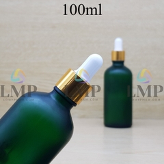Chai tinh dầu phun mờ nắp bóp khoen nhôm 100ml