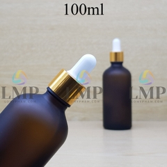 Chai tinh dầu phun mờ nắp bóp khoen nhôm 100ml
