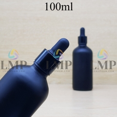 Chai tinh dầu phun mờ nắp bóp khoen nhôm 100ml