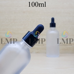 Chai tinh dầu phun mờ nắp bóp khoen nhôm 100ml