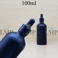Chai tinh dầu phun mờ nắp bóp khoen nhôm 100ml