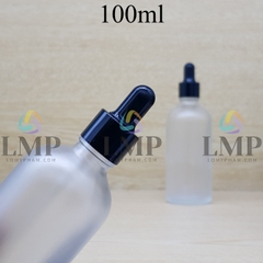 Chai tinh dầu phun mờ nắp bóp khoen nhôm 100ml