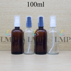 Chai tinh dầu đầu xịt giọt KO viền 100ml