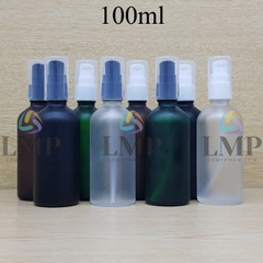 Chai tinh dầu phun mờ đầu xịt giọt KO viền 100ml