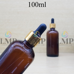 Chai tinh dầu nắp bóp khoen nhôm 100ml