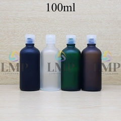 Chai tinh dầu phun mờ nắp bật sọc 100ml