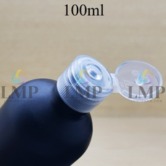 Chai tinh dầu phun mờ nắp bật sọc 100ml