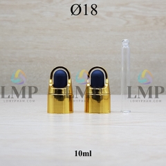 Nắp bóp quai xách Ø18 ( kèm ống thủy tinh )