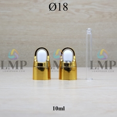 Nắp bóp quai xách Ø18 ( kèm ống thủy tinh )