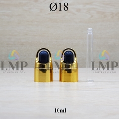 Nắp bóp quai xách Ø18 ( kèm ống thủy tinh )