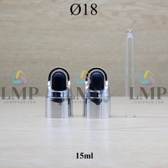 Nắp bóp quai xách Ø18 ( kèm ống thủy tinh )