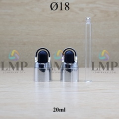 Nắp bóp quai xách Ø18 ( kèm ống thủy tinh )