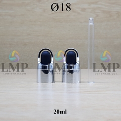 Nắp bóp quai xách Ø18 ( kèm ống thủy tinh )