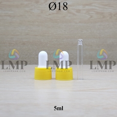 Nắp bóp khoen nhựa sọc Ø18