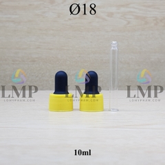 Nắp bóp khoen nhựa sọc Ø18