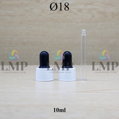 Nắp bóp khoen nhựa sọc Ø18