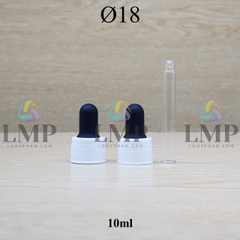 Nắp bóp khoen nhựa sọc Ø18