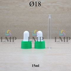 Nắp bóp khoen nhựa sọc Ø18