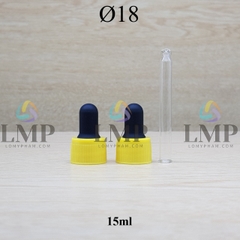 Nắp bóp khoen nhựa sọc Ø18