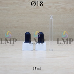 Nắp bóp khoen nhựa sọc Ø18