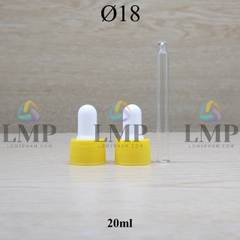 Nắp bóp khoen nhựa sọc Ø18