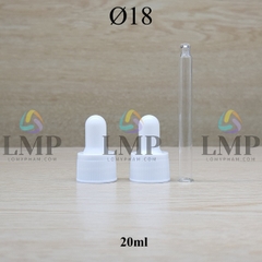 Nắp bóp khoen nhựa sọc Ø18