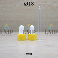 Nắp bóp khoen nhựa sọc Ø18