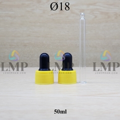 Nắp bóp khoen nhựa sọc Ø18