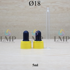 Nắp bóp khoen nhựa sọc Ø18