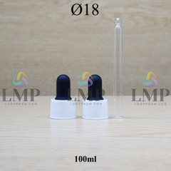 Nắp bóp khoen nhựa sọc Ø18