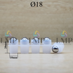 Đầu bi lăn sắt Ø18