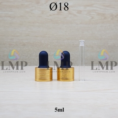 Nắp bóp khoen nhôm Ø18