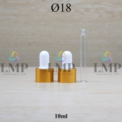 Nắp bóp khoen nhôm Ø18